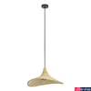 Kép 1/4 - Eglo 43869 Haxey 1 ágú függeszték, fonott, bambusz, barna, E27 foglalattal, max. 1x40W, IP20