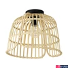 Kép 1/5 - Eglo 43872 Glyneath mennyezeti lámpa, fonott, homok, rattan, barna, E27 foglalattal, max. 1x40W, IP20