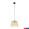 Kép 1/4 - Eglo 43873 Glyneath 1 ágú függeszték, fonott, homok, rattan, barna, E27 foglalattal, max. 1x40W, IP20