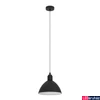 Kép 1/5 - Eglo 43878 Priddy 1 ágú függeszték, fekete, E27 foglalattal, max. 1x40W