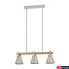 Kép 1/5 - Eglo 43952 Cawton függeszték, ezüst, E27 foglalattal, max. 3x40W, IP20