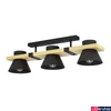 Kép 1/5 - Eglo 43955 Maccles mennyezeti lámpa, fekete, E27 foglalattal, max. 3x15W, IP20