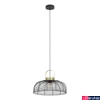 Kép 1/5 - Eglo 43964 Roundham 1 ágú függeszték, fekete, E27 foglalattal, max. 1x40W, IP20