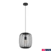 Kép 1/5 - Eglo 43965 Rinroe 1 ágú függeszték, fekete, E27 foglalattal, max. 1x40W, IP20