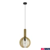 Kép 1/4 - Eglo 900151 Velasco 1 ágú függeszték, fa, E27 foglalattal, max. 1x40W, IP20