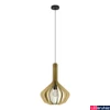 Kép 1/4 - Eglo 900152 Velasco 1 ágú függeszték, fa, E27 foglalattal, max. 1x40W, IP20