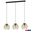 Kép 1/4 - Eglo 900167 Venezuela függeszték, arany, E27 foglalattal, max. 3x40W, IP20