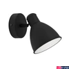 Kép 1/4 - Eglo 900428 San Peri 1 fali lámpa, fekete, GU10 foglalattal, max. 1x3W, IP44