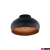 Kép 1/4 - Eglo 900555 Mogano 2 mennyezeti lámpa, fekete, E27 foglalattal, max. 1x40W, IP20