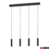 Kép 1/5 - Eglo 900906 Almudaina függeszték, fekete, 1920 lm, 3000K melegfehér, beépített LED, 4x5,4W, IP20