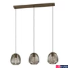 Kép 1/4 - Eglo 901098 Espinal függeszték, bronz, E27 foglalattal, max. 3x40W, IP20