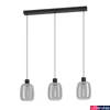 Kép 1/6 - Eglo 901121 Molochio-Z függeszték, fekete, 1500 lm, 2700K-6500K szabályozható, beépített LED, 3x3,7W, IP20