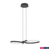 Kép 1/5 - Eglo 901267 Serpins függeszték, fekete, 2500 lm, 3000K melegfehér, beépített LED, 21W, IP20