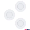 Kép 1/3 - Eglo 98633 Fueva 1 fürdőszobai süllyesztett LED panel, IP44, fehér, 1050 lm, 3000K melegfehér, beépített LED, 3x2,8W, IP20, IP44