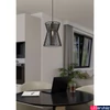 Kép 1/4 - Eglo 99633 Maseta 1 ágú függeszték, fekete, E27 foglalattal, max. 1x40W, IP20
