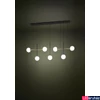 Kép 2/5 - Eglo 390178 Paz függeszték, fekete, E14 foglalattal, max. 7x40W, IP20