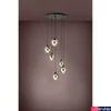 Kép 2/3 - Eglo 39687 Lemorieta több ágú függeszték, mattított üvegburával, arany, E27 foglalattal, max. 6x40W, IP20