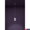 Kép 2/3 - Eglo 39736 Cabezola 1 ágú függeszték, kristály elemekkel, fekete, 650 lm, 3000K melegfehér, beépített LED, 1x5,3W