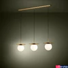 Kép 2/2 - Eglo 39953 Arenales több ágú függeszték, 3db lámpafejjel, lemezdísszel, réz, E27 foglalattal, max. 3x40W, IP20