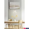 Kép 2/4 - Eglo 43631 Copley 1 ágú függeszték, üveg burával, rosegold, E27 foglalattal, max. 1x40W, IP20