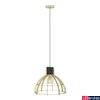 Kép 2/5 - Eglo 43767 Stillington 1 ágú függeszték, fekete díszítéssel, arany, E27 foglalattal, max. 1x40W, IP20
