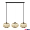 Kép 2/5 - Eglo 43863 Amsfield 1 függeszték, fekete, E27 foglalattal, max. 3x40W, IP20