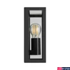 Kép 2/5 - Eglo 900698 Alamonte 1 kültéri fali lámpa, fekete, E27 foglalattal, max. 2x40W, IP44