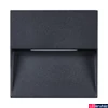 Kép 2/5 - Eglo 900889 Maruggio kültéri fali lámpa, fekete, 520 lm, beépített LED, 1x4,8W, IP65