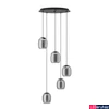 Kép 2/5 - Eglo 901194 Ciampino függeszték, fekete, E27 foglalattal, max. 5x28W, IP20
