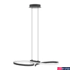 Kép 2/5 - Eglo 901267 Serpins függeszték, fekete, 2500 lm, 3000K melegfehér, beépített LED, 21W, IP20