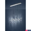 Kép 2/3 - Eglo 93663 Pianopoli több ágú függeszték, kristály, króm, 2700 lm, 3000K melegfehér, beépített LED, 10x2,5W, IP20
