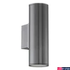 Kép 2/2 - Eglo 94103 Riga kültéri fali lámpa, antracit, GU10 foglalattal, max. 2x3W, IP44