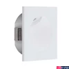 Kép 2/4 - Eglo 96901 Zarate beépíthető lámpa, süllyesztett, fix, 8 cm x 8 cm, fehér, 200 lm, 3000K melegfehér, beépített LED, 2W, IP20