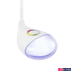 Kép 2/3 - Eglo 97078 Cabado 1 asztali lámpa, íróasztalra, flexibilis, színes, fehér, 300;20 lm, 5000K természetes fehér, beépített LED, 2,2W+0,3W, IP20