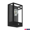 Kép 2/2 - Eglo 99587 Alamonte kültéri fali lámpa, mozgásérzékelővel, fekete, E27 foglalattal, max. 1x60W, IP44