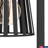 Kép 3/4 - Eglo 390005 Bogota asztali lámpa, fémszálas burával, zsinórkapcsolóval, fekete, E27 foglalattal, max. 1x40W, IP20