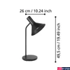 Kép 3/3 - Eglo 390221 Morescana asztali lámpa, fekete, E27 foglalattal, max. 1x28W, IP20