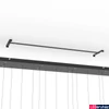 Kép 3/4 - Eglo 390334 Espardello függeszték, fekete, 4080 lm, 3000K melegfehér, beépített LED, 8x5,4W, IP20