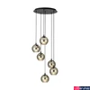 Kép 3/3 - Eglo 39687 Lemorieta több ágú függeszték, mattított üvegburával, arany, E27 foglalattal, max. 6x40W, IP20