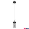 Kép 3/3 - Eglo 39736 Cabezola 1 ágú függeszték, kristály elemekkel, fekete, 650 lm, 3000K melegfehér, beépített LED, 1x5,3W