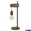 Kép 3/3 - Eglo 43525 Townshend 4 asztali lámpa, antikolt hatású, barna, E27 foglalattal, max. 1x10W