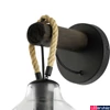 Kép 3/4 - Eglo 43619 Roding fali lámpa, kötél díszítéssel, üveg, E27 foglalattal, max. 1x40W, IP20