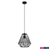 Kép 3/3 - Eglo 43692 Stype 1 ágú függeszték, rácsos burával, fekete, E27 foglalattal, max. 1x40W, IP20