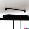 Kép 2/4 - Eglo 43725 Consett több ágú függeszték, fekete részletekkel, fa, E27 foglalattal, max. 6x40W, IP20