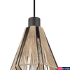 Kép 2/4 - Eglo 43777 Adwickle több ágú függeszték, textil burával, bézs, E27 foglalattal, max. 3x40W, IP20