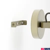 Kép 2/4 - Eglo 43817 Southery fali/mennyezeti lámpa, 1db spotfejjel, csiszolt felülettel, arany, E27 foglalattal, max. 1x40W, IP20