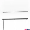 Kép 2/4 - Eglo 43839 Twicken több ágú függeszték, arany díszítéssel, szürke, E27 foglalattal, max. 3x40W, IP20
