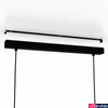 Kép 2/4 - Eglo 43848 Plimsoll több ágú függeszték, 4db foglalattal, fekete, E27 foglalattal, max. 4x15W, IP20