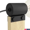 Kép 3/5 - Eglo 43904 Bailrigg asztali lámpa, fekete, E27 foglalattal, max. 1x40W, IP20