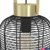 Kép 3/5 - Eglo 43963 Roundham 1 ágú függeszték, fekete, E27 foglalattal, max. 1x40W, IP20